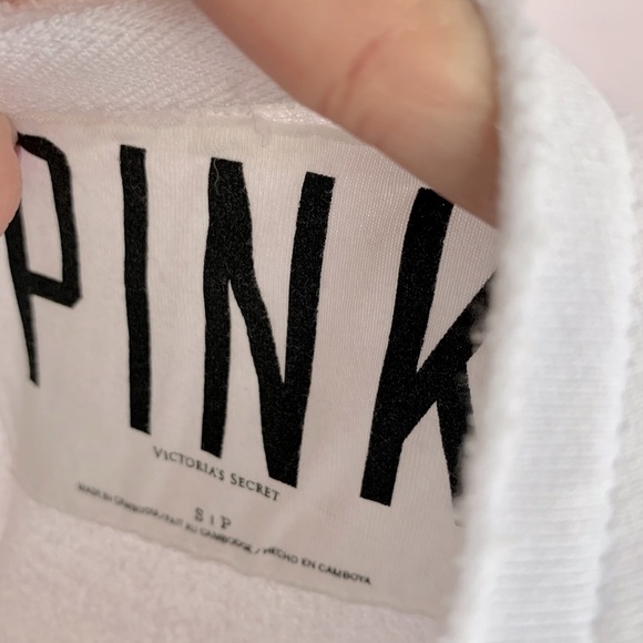 VS PINK sequin sweatshirt - Picture 4 of 5